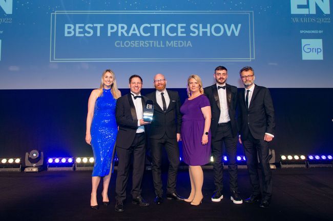 The Best Practice Show proudly took home the award for Best Trade Show Under 2000m at the 2022 EN Awards.